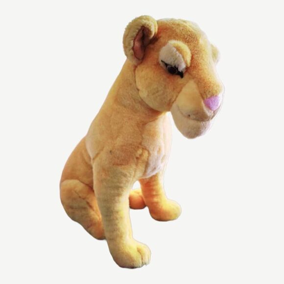 Disney Lion King SIMBA 17" Plush Stuffed Animal Jumbo Caltoy Retro Oversized Toy - Picture 2 of 3